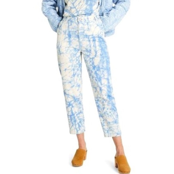 RACHEL COMEY x TARGET High Rise Marble/ Tie Dye Mom Jeans, NWT! - Picture 2 of 13